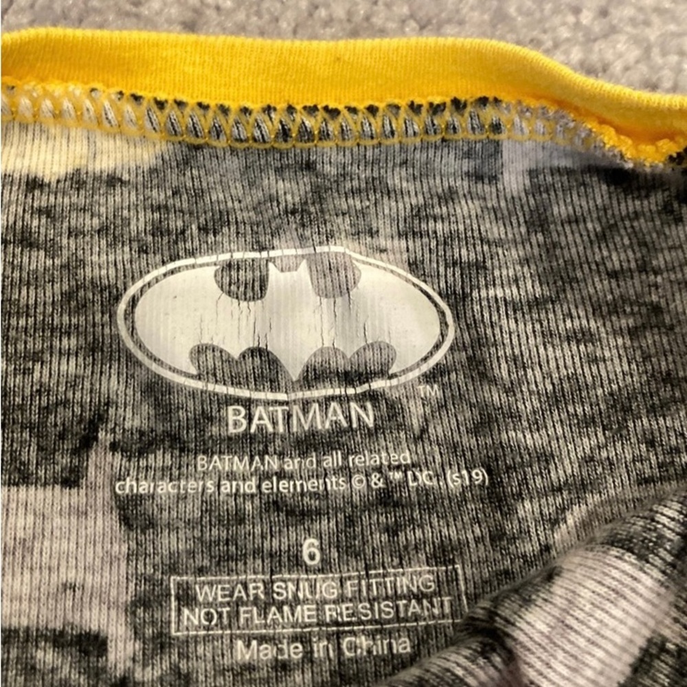 Batman Boys PJ Set - Picture 3 of 10